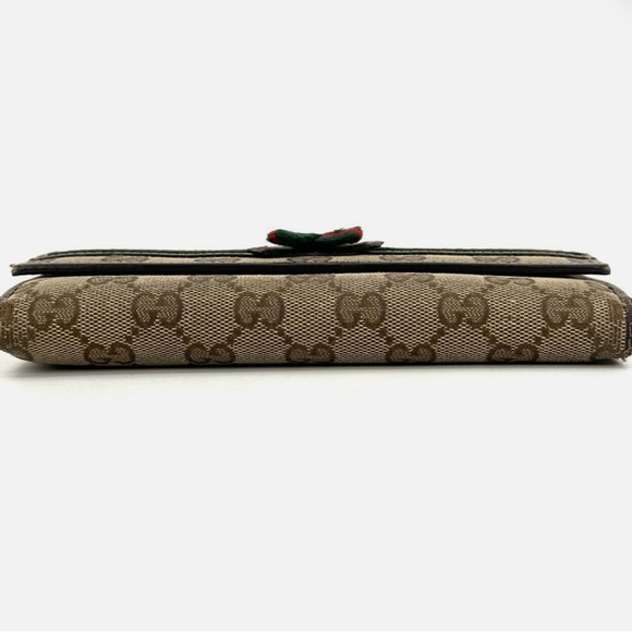 LOW START!🔥Gucci Brown Long Wallet - Picture 6 of 10
